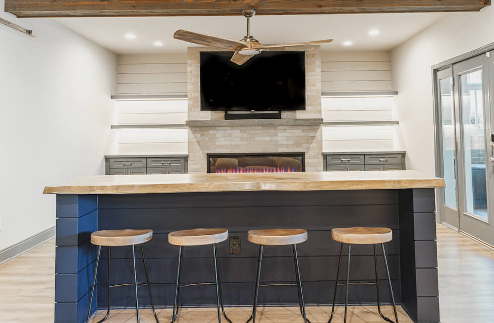 Basement Renovation in Highland Park