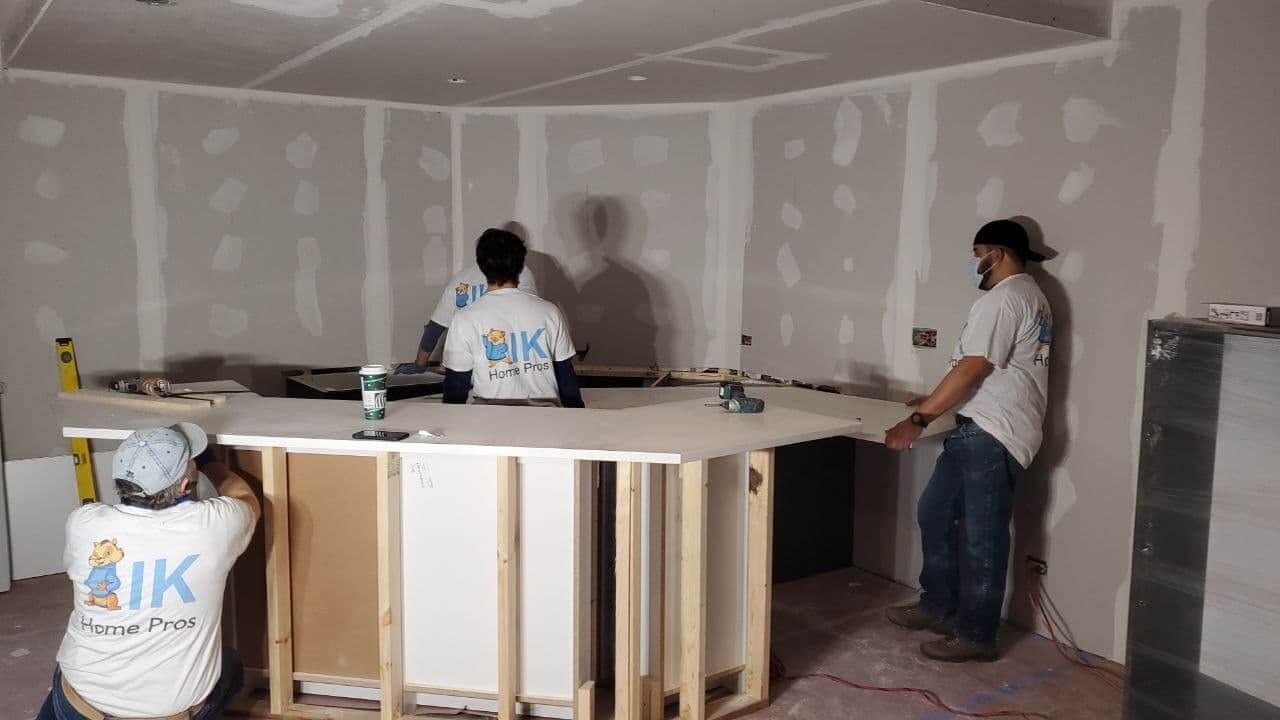 Basement renovation near Arlington Heights